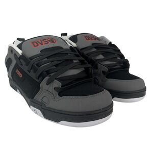 DVS Comanche Shoes Mens Size 11.5 Gray Black Skateboarding Sneakers DVF0000029